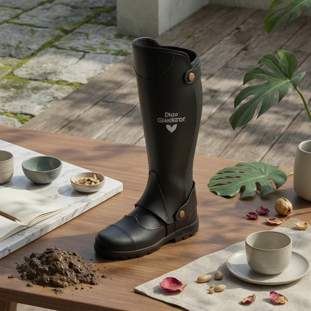 Half Chaps Defensive Riding Gaiters Gaiters with Foot Strap Adjustable Gear Stay up for Riders, Equestrian Training