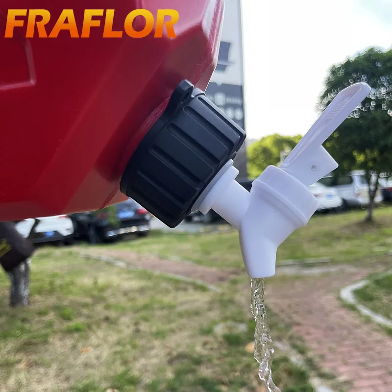 

for Long-Haul and Fraflor Brand, Water Tap for Spare Fuel Tank Jerrycan Outlet Transfer Oil Barrel Outlet Adapter Faucet