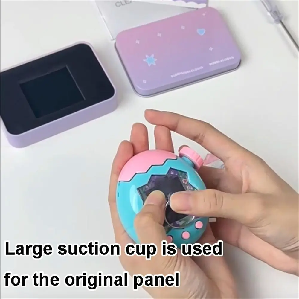 

Прозрачная защитная панель, инструменты для замены цветного экрана, требуется разборка передней панели, лицевая панель для Tamagotchi Paradise