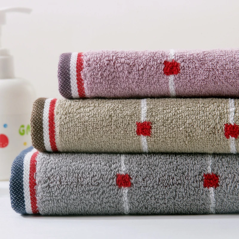 1pcs Home Use Cotton Face Towels Adult Couple Soft Absorbent Face Towels Shower Towels Bathroom Supplies