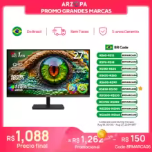 TOP 7 Melhores Monitores Gamer Baratos e Custo-Benefício de 2025 (Curvo, Ultrawide e 4K) Arzopa M1RC