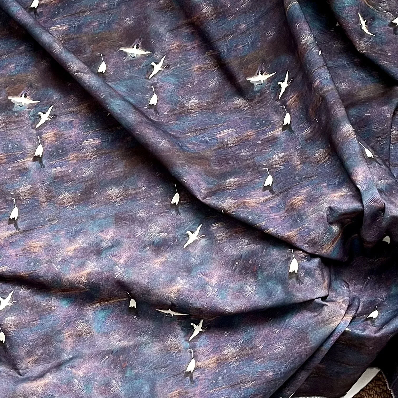 Tissu 100% Coton Violet Asuka - Sewing Tie Dye avis et prix