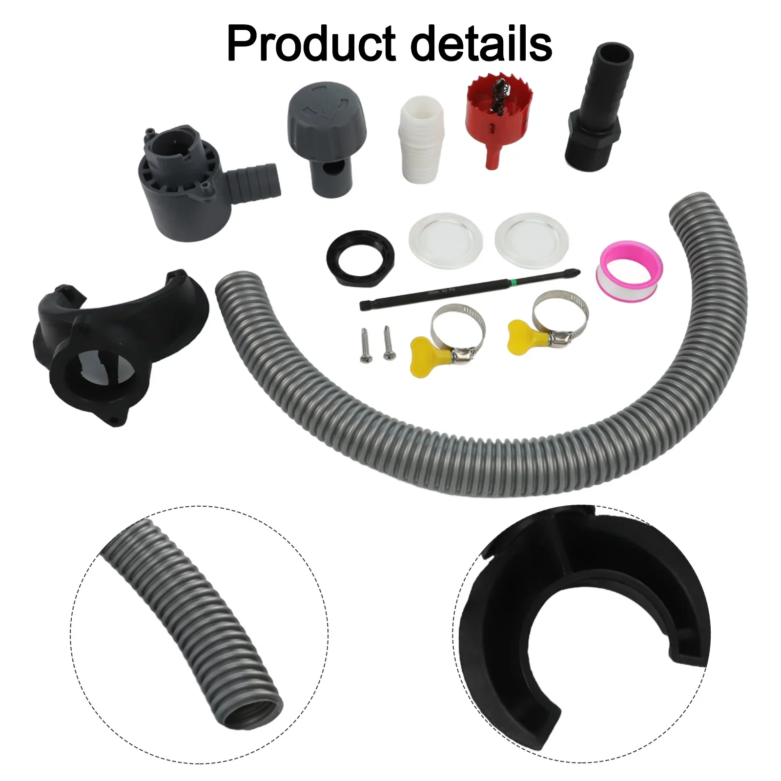 

Комплект для сбора дождевой воды: Устойчивый к погодным условиям, простой в установке, с водосточным трубопроводом для отвода дождевой воды
