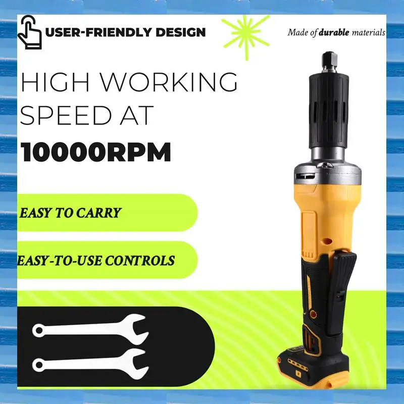 

AT53 Brushless Angle Grinder Fordewalt Battery(No Battery) Flat Head Angle Grinder Bare Machine Tool Cutting Machine