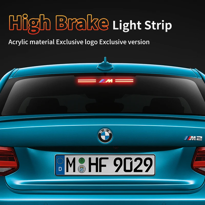 Car Brake Light Reflective Strips Modification For BMW 5 Series G30 G11 E63 E46 E90 E92 F30 F34 F10 F11 F01 F80 F90 F32 G32 G20