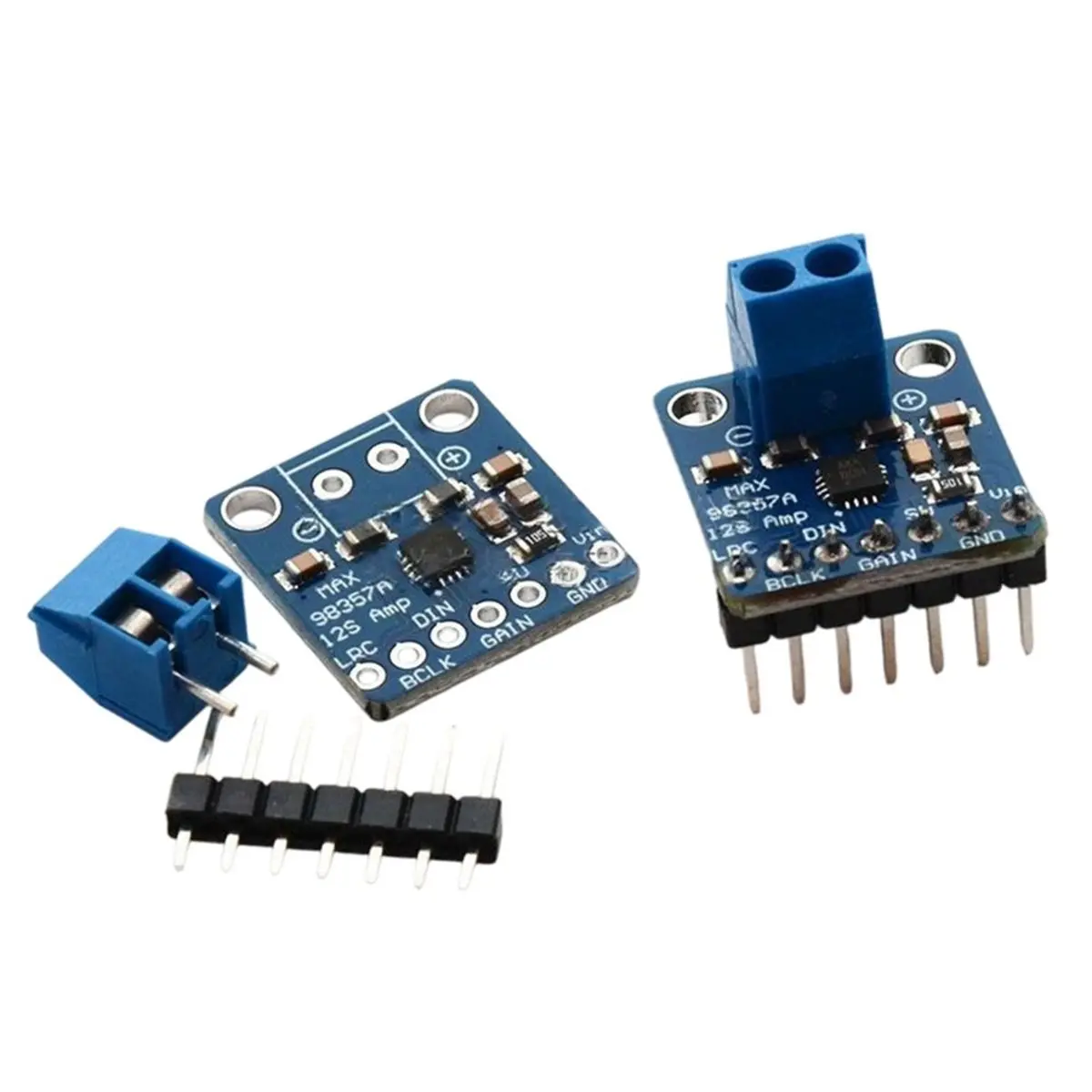 DT75BG 5PCS MAX98357A I2S 3W Class D Amplifier Breakout Interface I2S Decoder for Audio Projects