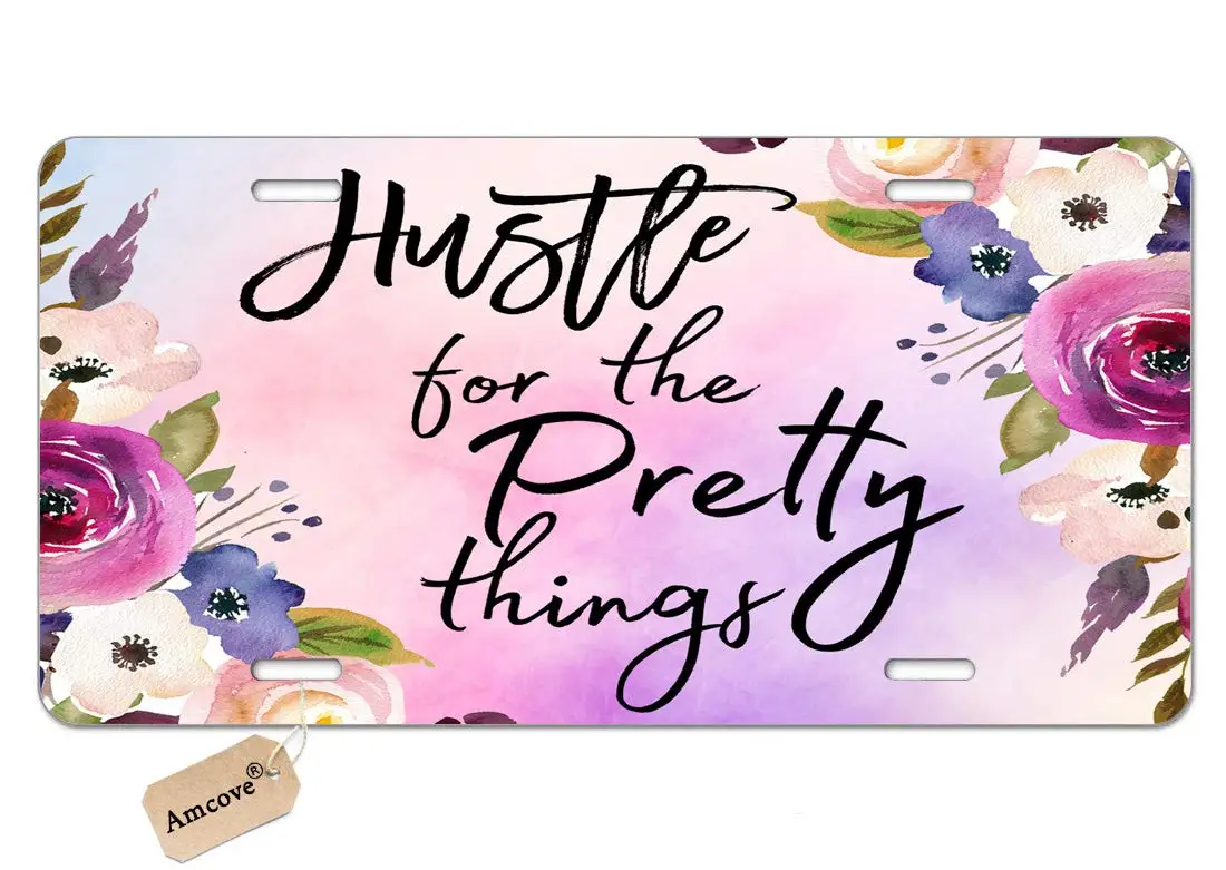 Металлический знак для необычного номерного знака, 6X12 дюймов