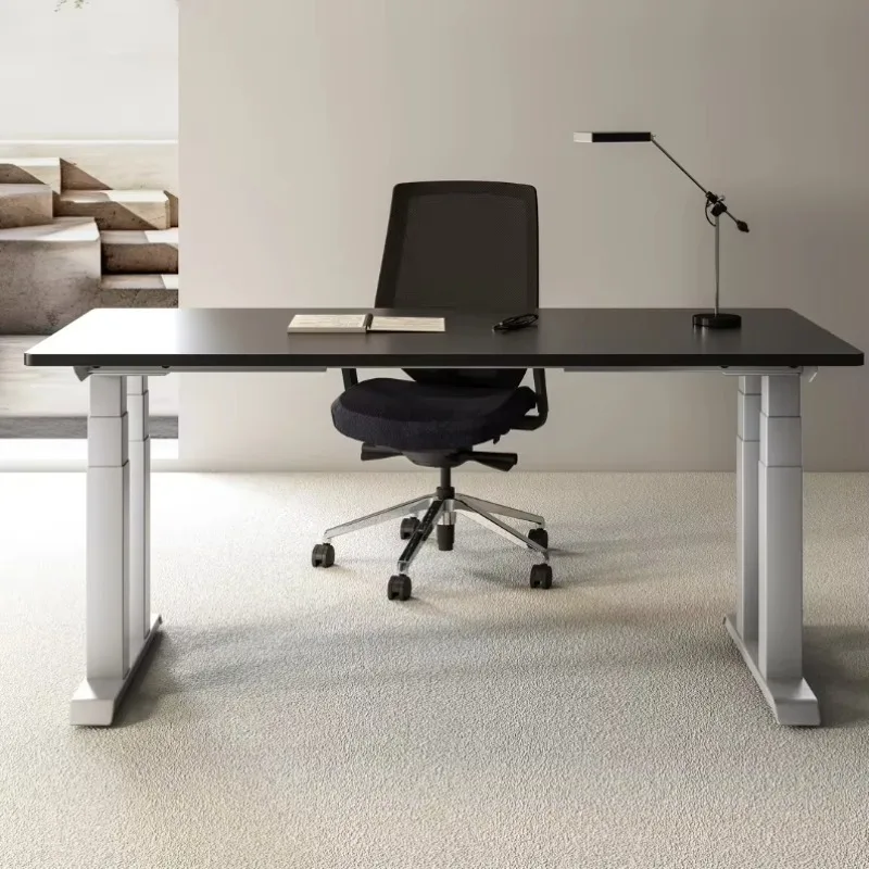 High Load Capacity Strong Stable 4 Motor 4 Leg Height Adjustable Sit Stand Electric Standing Desk for Home Office