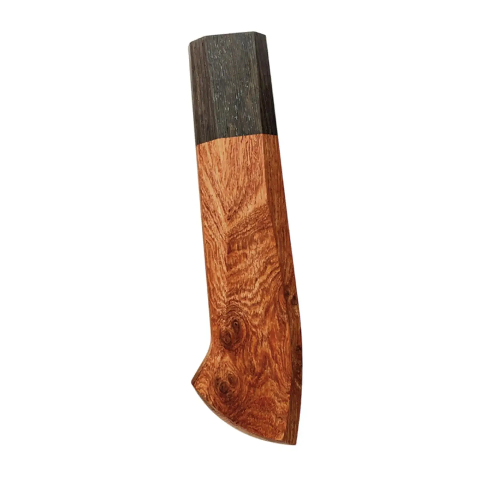 DIY Wood Knife Handle Replacement Non Slip Grip Easy Install Kitchen Cutter Handle for Chef Cooking Tools