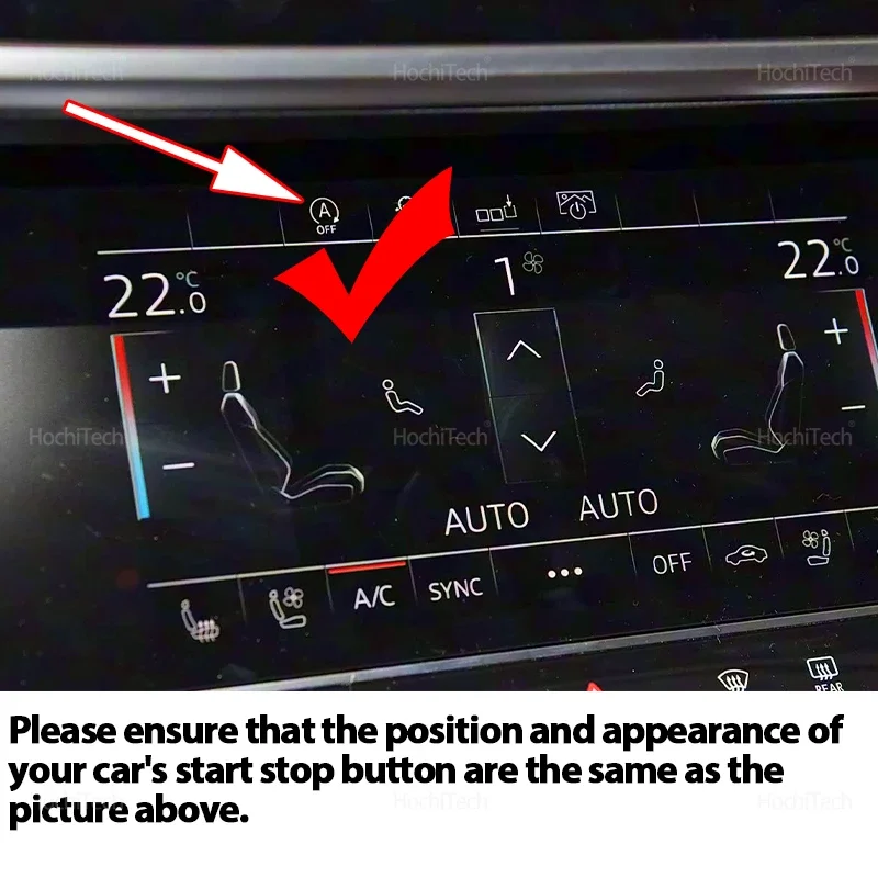 Automatic Stop Start Engine System Off Device Control Sensor Plug Stop Cancel for Audi A6 S6 RS6 C8 2019 2020 2021-2024