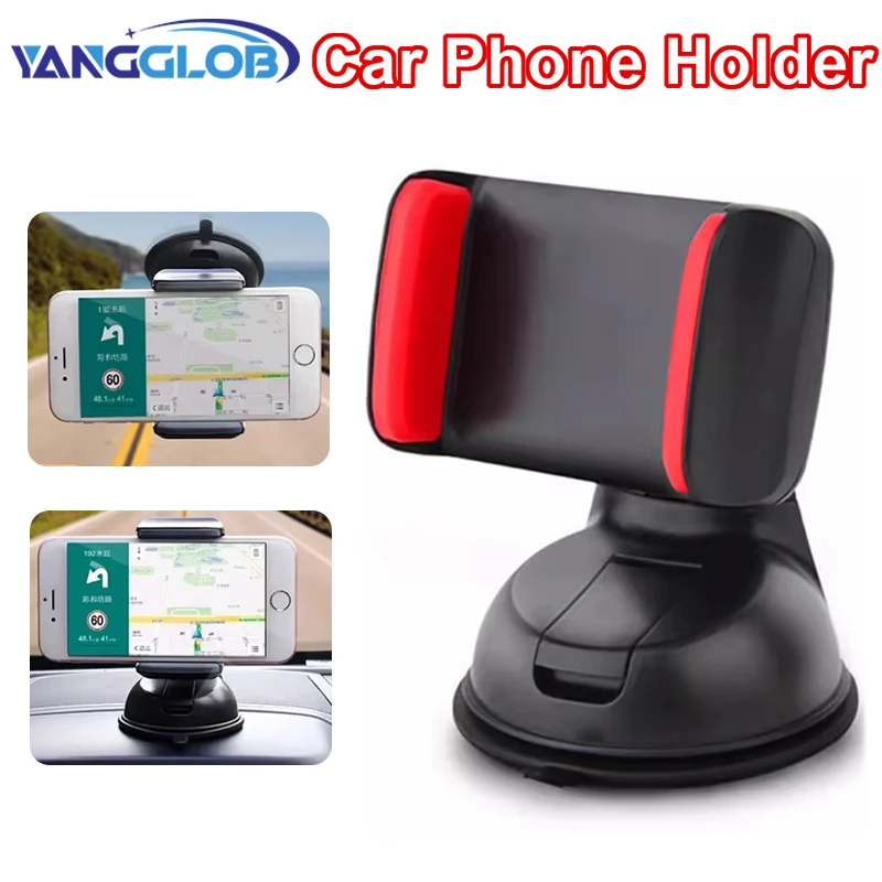 

For Mobile Phone Car Holder Suction Cup Universal Adjustable Angle Mobile Phone Holder For iPhone Huawei Samsung Xiaomi OPPO