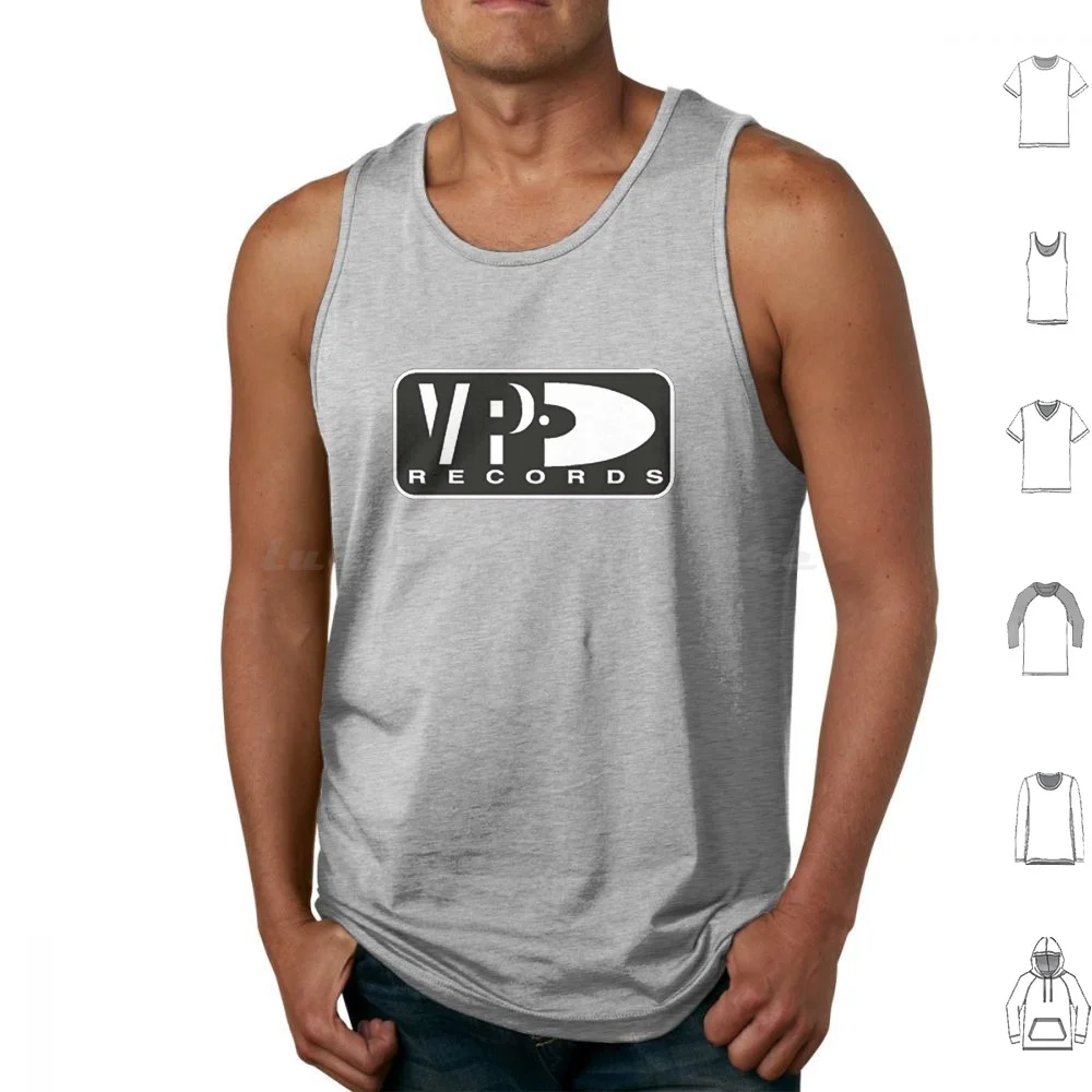 Vp Records Big Logo Tank Tops Vest Sleeveless Vp Records Studio One Trojan Tuff Gong Harry J Rockers Reid Black Ark Channel