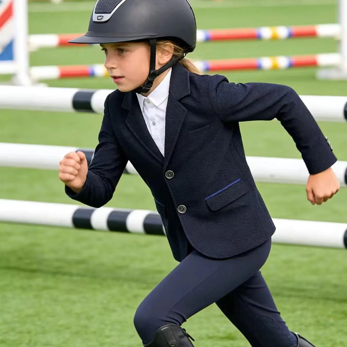 Children's Summer Equestrian Blazer Breathable Rider Wear Kids Boys and Girls Riding Jacket lightweight High Elastic Riding jack