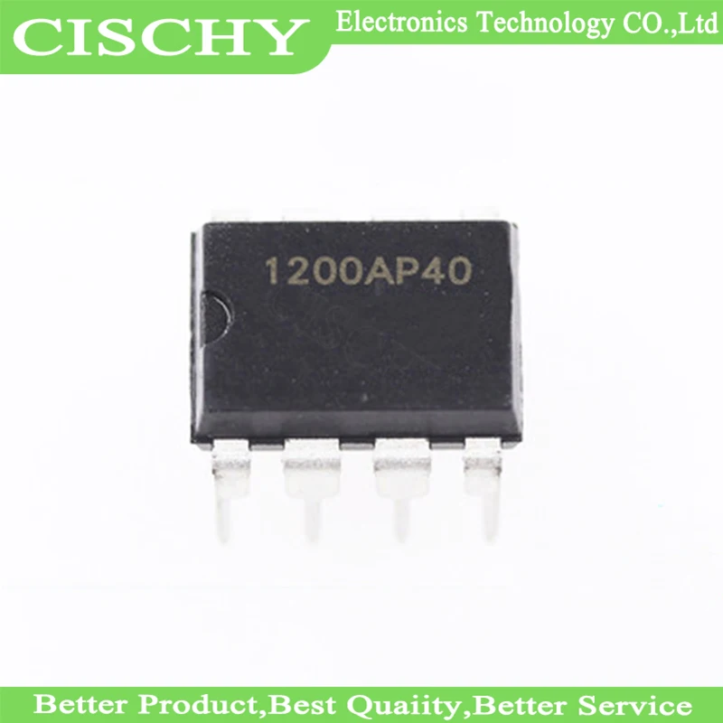 5PCS 1200P40 1200AP40 NCP1200P40 NCP1200AP40 DIP8