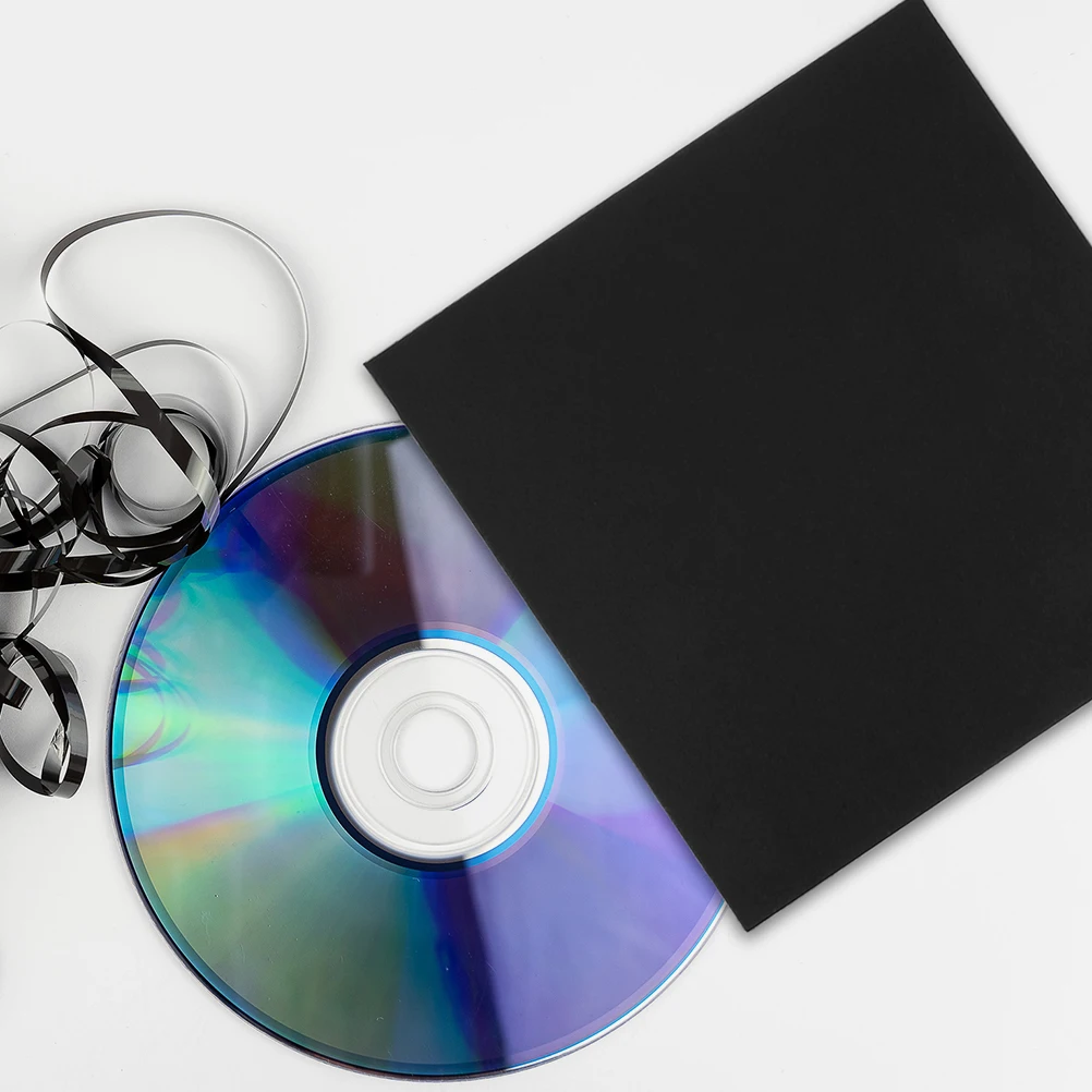 

10Pcs Cd Dvd Paper Sleeves Envelope Disc Case Lightweight Organizer Portable Storage Wedding Photography Advertising