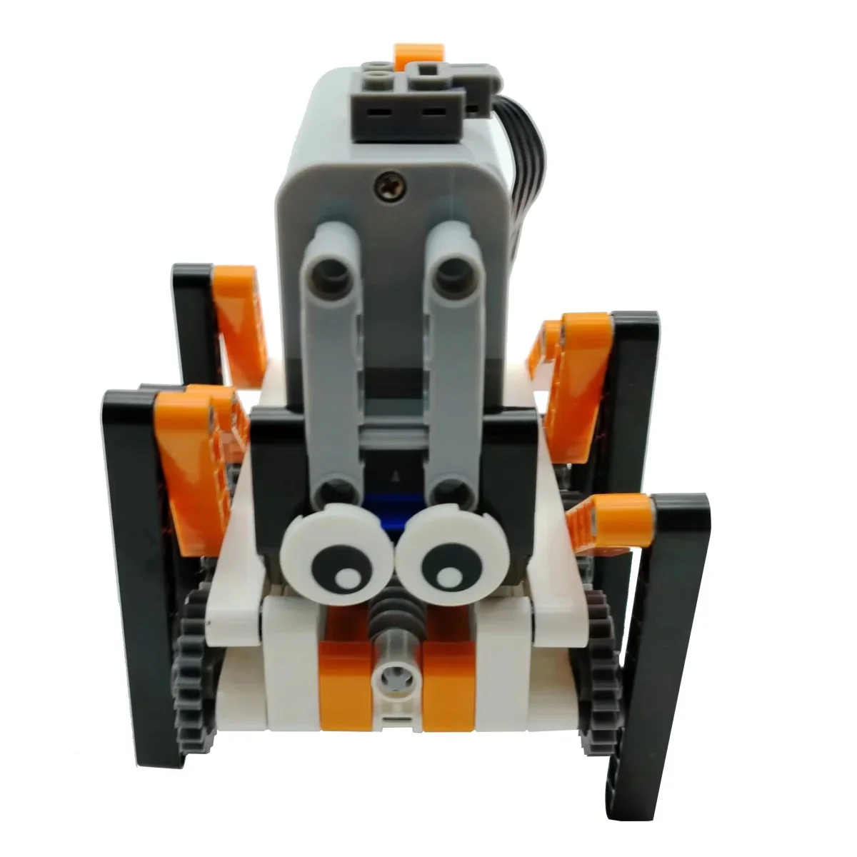 Piezas de motor con función de potencia de bloques de construcción, robot para caminar de 6 patas, ladrillos de araña biónicos, rompecabezas DIY, juguetes para niños
