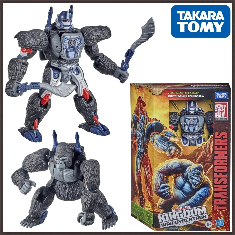 

In Stock Takara Tomy Transformers G Series Kingdom WFC-K8 Qingtiansheng Orangutan Collectible Figures Action Popular Gifts