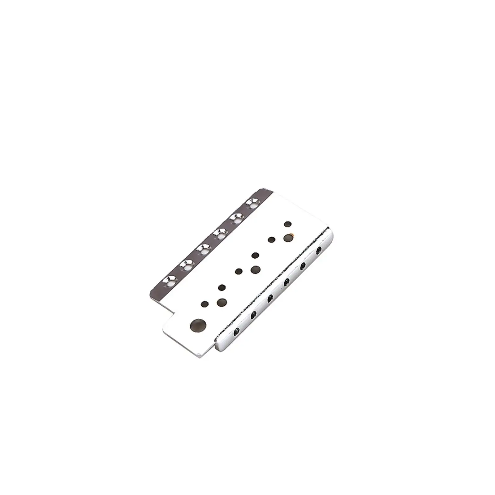 Chrome Tremolo Bridge Plate for 6-String Electric Guitars - High-Quality Upgrade