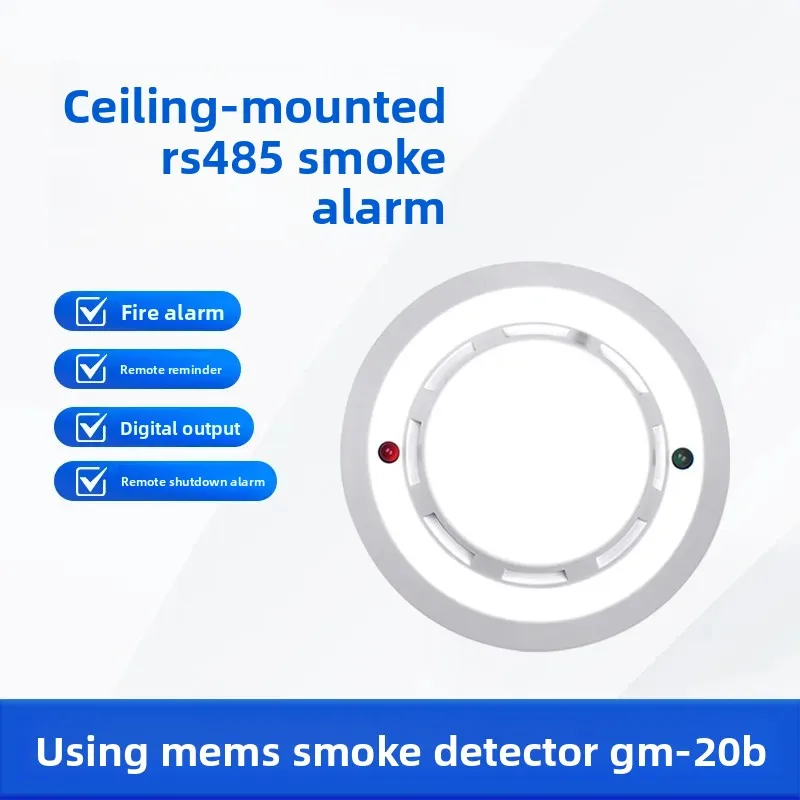 rs485-ceiling-mount-smoke-detector-industrial-grade-smoke-sensor-with-temperature-humidity-transmitter