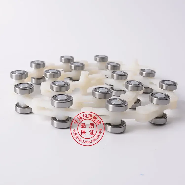 Escalator slewing chain 17 sections 24 sections Pulley group Swing chain Handrail with pulley group Double fork Single fork