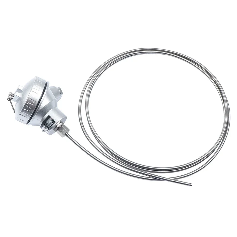 Armored Thermocouple Wrnk-131 Electric Thermocouple K-type Electric Temperature Measurement Assembled Thermocouple 0-1100