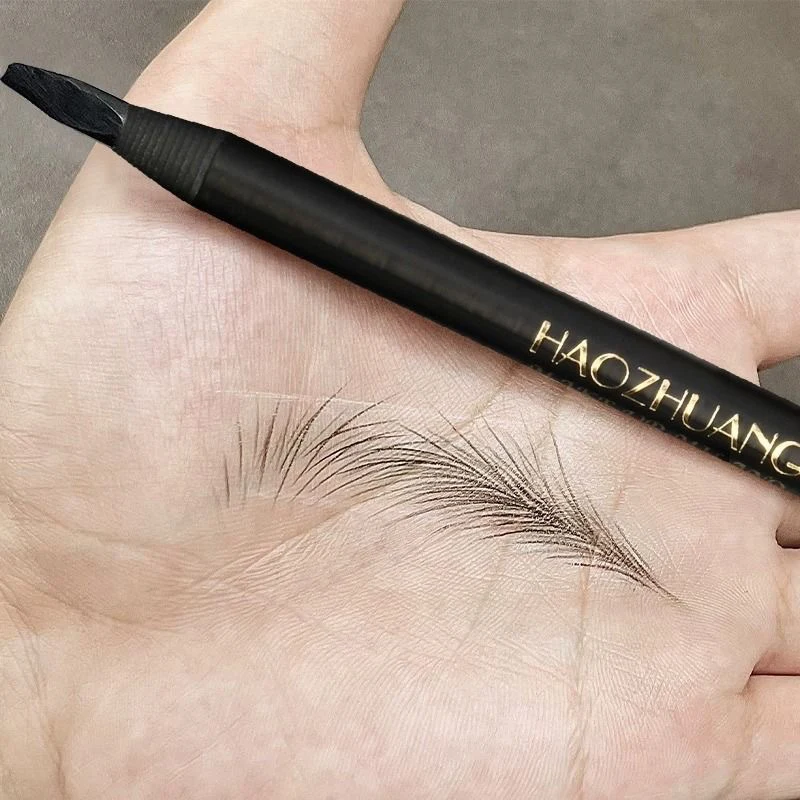 Hard Core Tattoo Eyebrow Pencil Long Lasting Black Eyebrow Pencil Shadows Cosmetics Tint Waterproof Pen Eye Makeup Tool