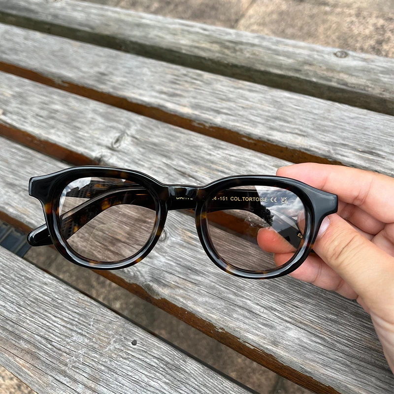 Lemtosh DAHVEN Vintage Sunglasses Women Eyewear Acetate Vintage Oval Sunglasses Polarized Women Luxury Sunglasses