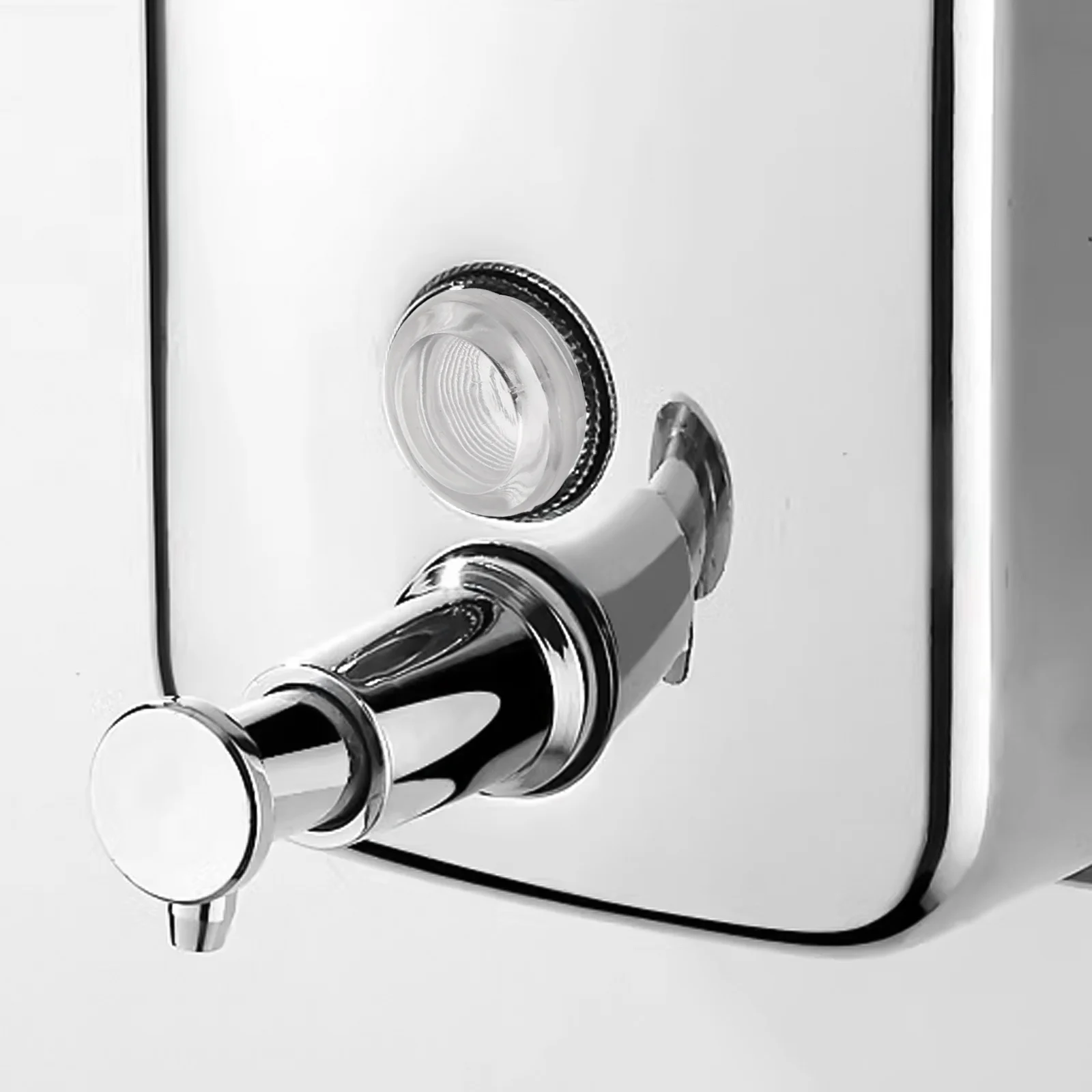 

8Pcs Soap Dispenser Replacement See-Through Covers Transparent Parts for Bathroom Kitchen Liquid Dispenser Accessories