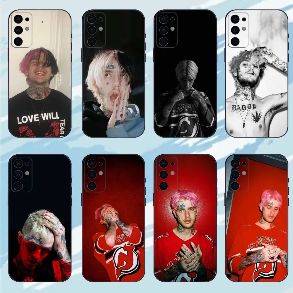 

Singer L-Lil Peep Phone Case For Samsung S25,S24,S23,S22,S21,S20,Plus,lite Soft Black Shell