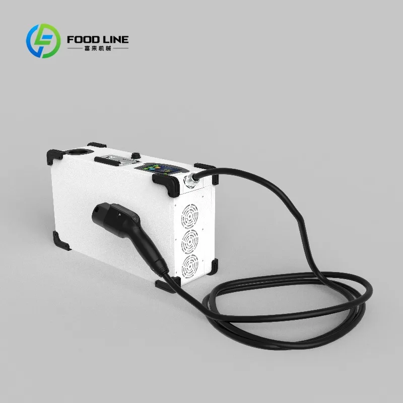 Customized Portable DC Fast EV Charger with Full Anti-Collision Corners, Mini Entry-Level Emergency Rescue Charging Unit