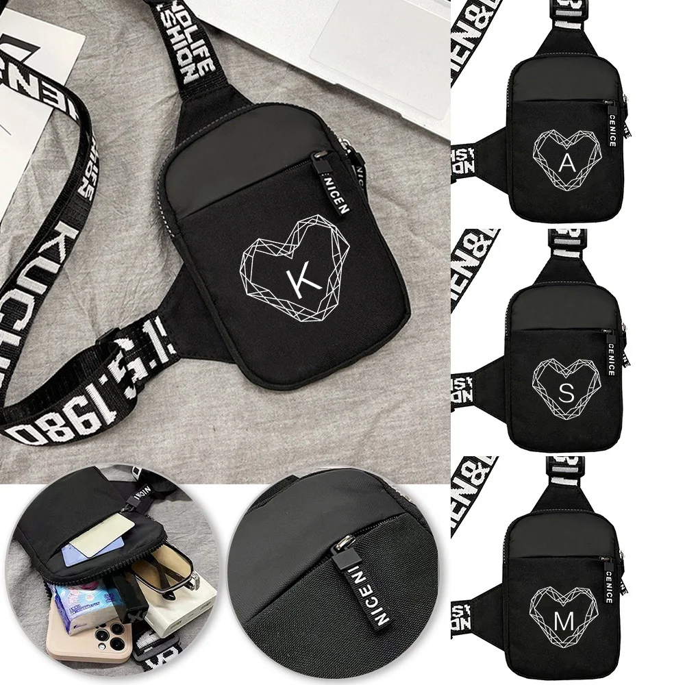 

Chest Bag Large Capacity Running Lightweight Fashion Crossbody Bags Multi-functional Portable Travel Hiking Chest Pack