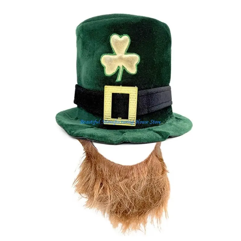 Chapeau fête saint-patrick E56A, tenue fête du Festival irlandais pour célébration du Festival