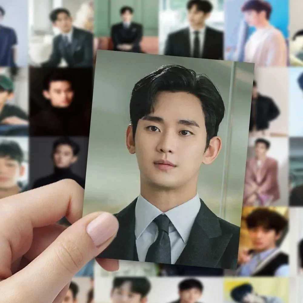 60PC/SET Kim Soo Hyun 김수현 Kim Jiwon Poster Stickers Hot Korean TV Queen of Tears Photo Hand Account Materials Notebook Phone DIY