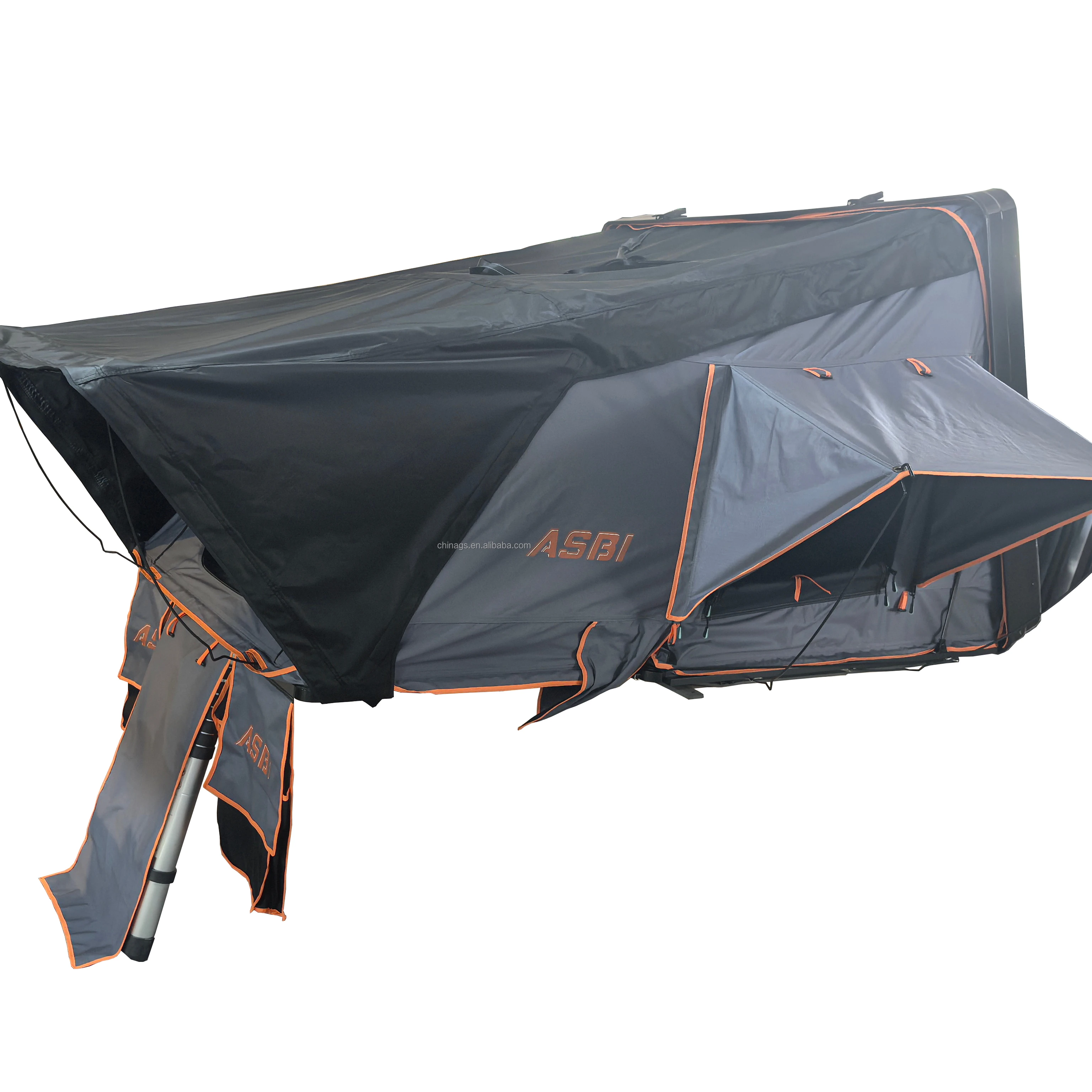 

Customizable Outdoor Car Rooftop Tent for Camping and Hiking Hard Shell Design