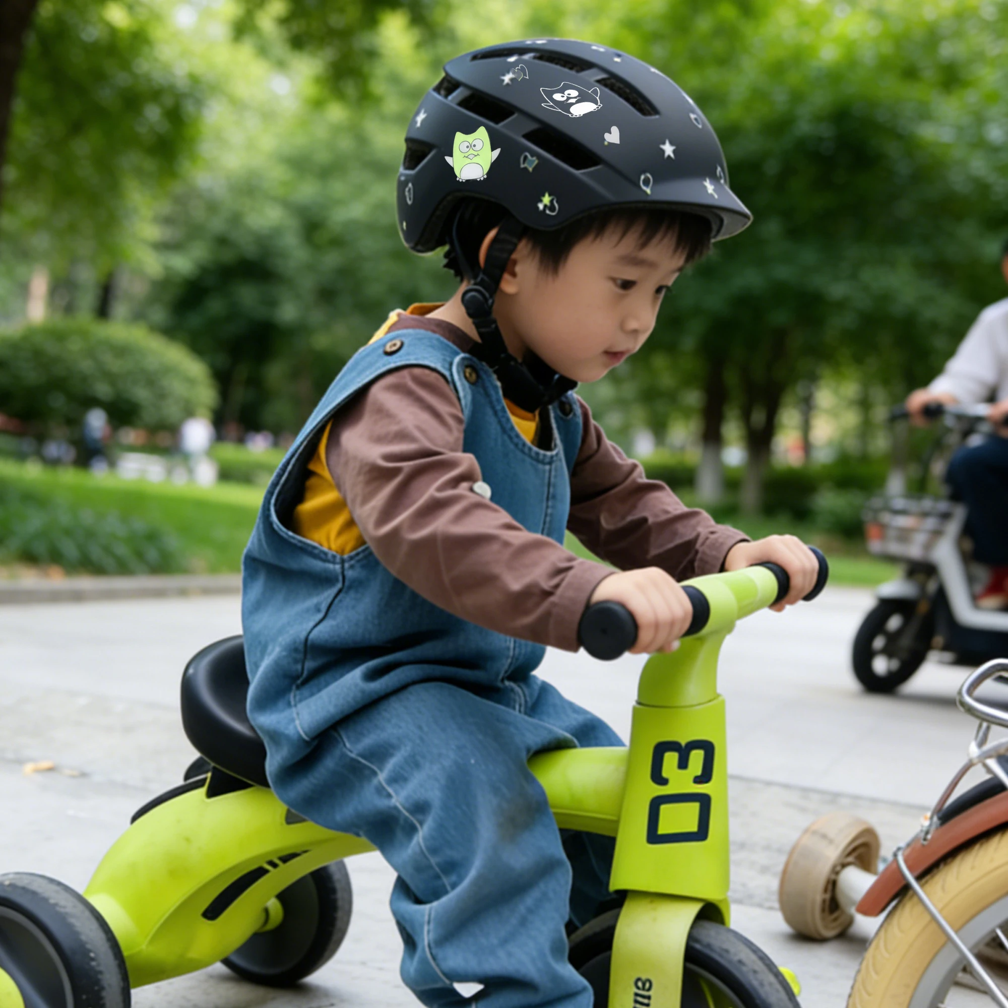 

PJT BIKING Kids Bike Helmets Adjustable Youth Boys Girls Gear Child Helmet Lightweight Multi-Sport Scooter Bicycle Hat Size S/M