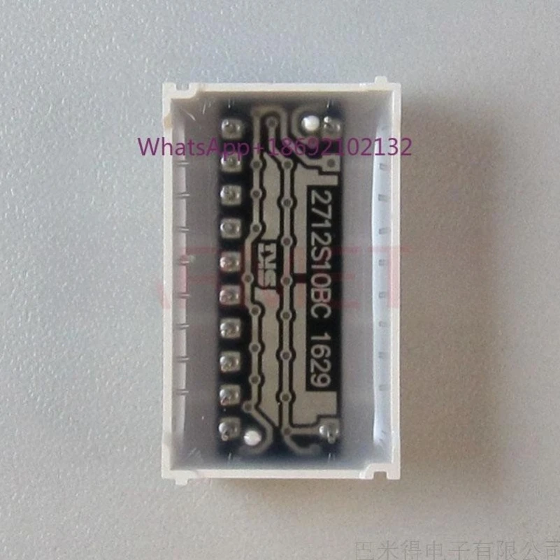 BL10-2712S 10 Segment 27mm Long Yellow LED Light Column Display Device