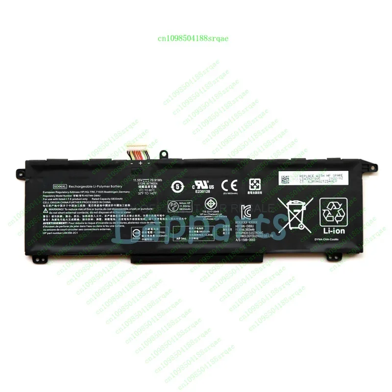 

Новый оригинальный аккумулятор SD06XL для HP Omen 15 15-EN0023DX 15-en1177ng 15-ek0056TX% 100 тест