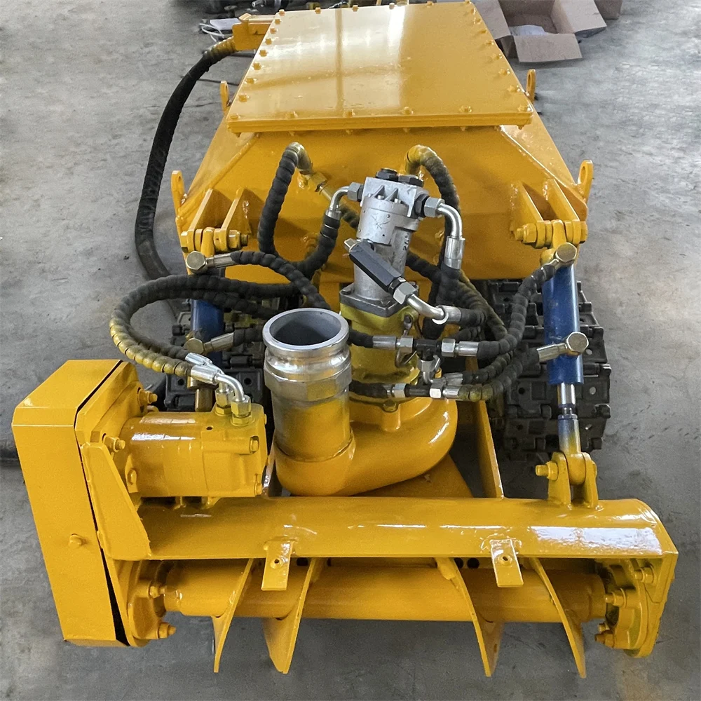 Customizable 30m Urban River Dredging Robot Automated Underwater Sludge Cleaning Suction Engine Municipal Environmental
