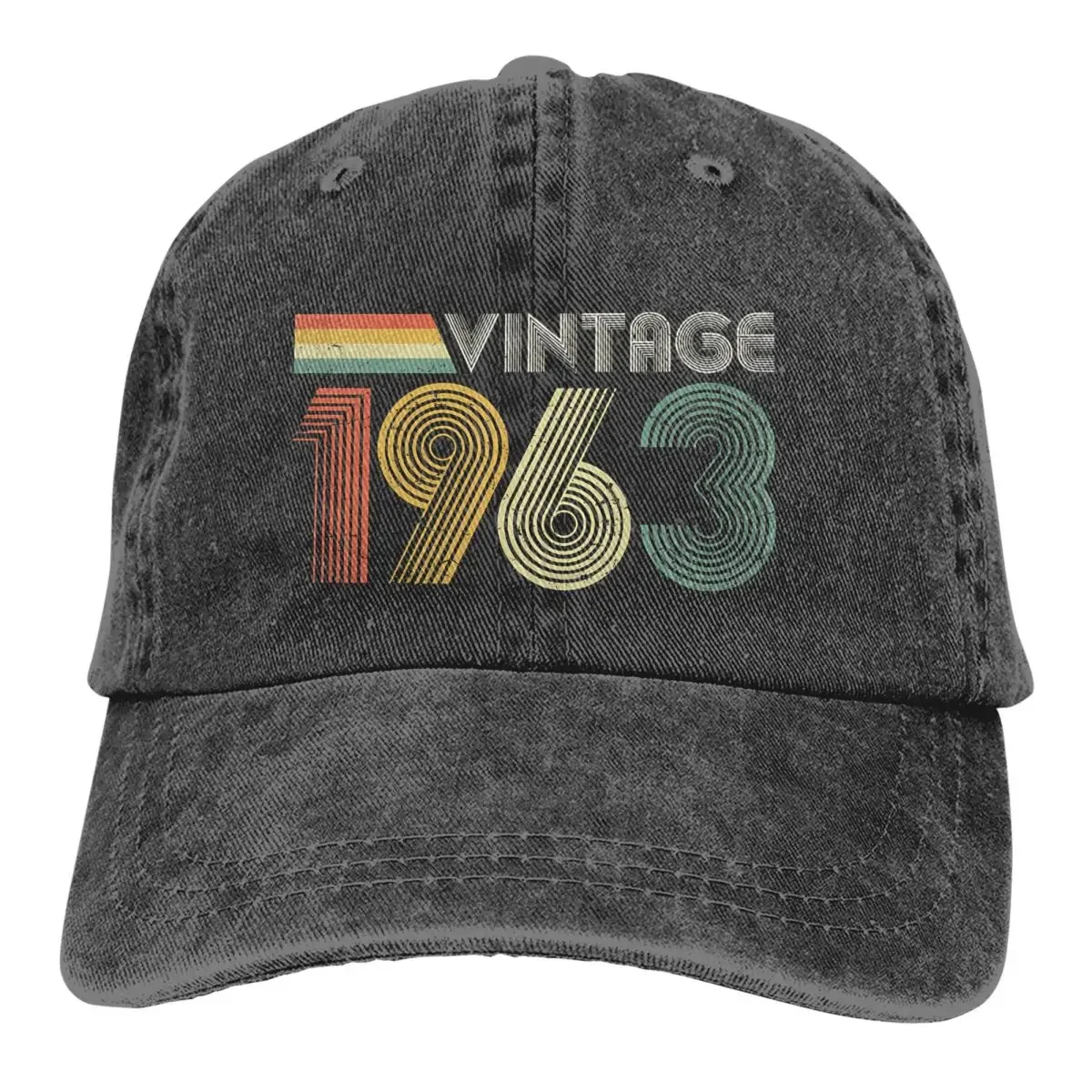 

Colorful Baseball Caps Summer Sports Cap 1963 Sun Shade Hats for Men Women