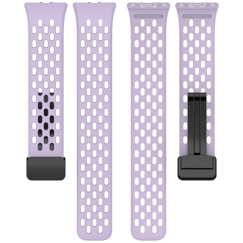 Sport Silicone Strap For Samsung Galaxy Fit3 SM-R390 Sport Band Magnetic Buckle Bracelet Correa No Gaps Belt Accessories