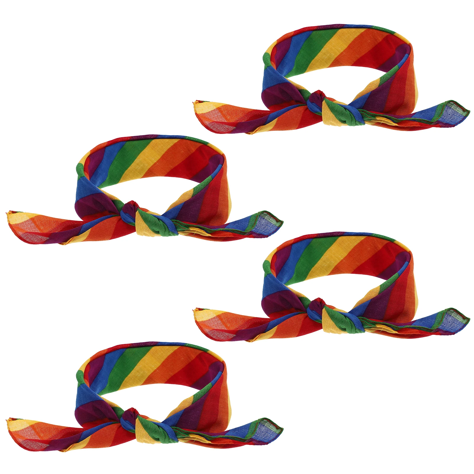 

4pcs Fabric Headbands Sports Sweatbands Elastic Yoga Headband Colorful Hair Bands Wide Sporty Wrap Fitness Headband for Women