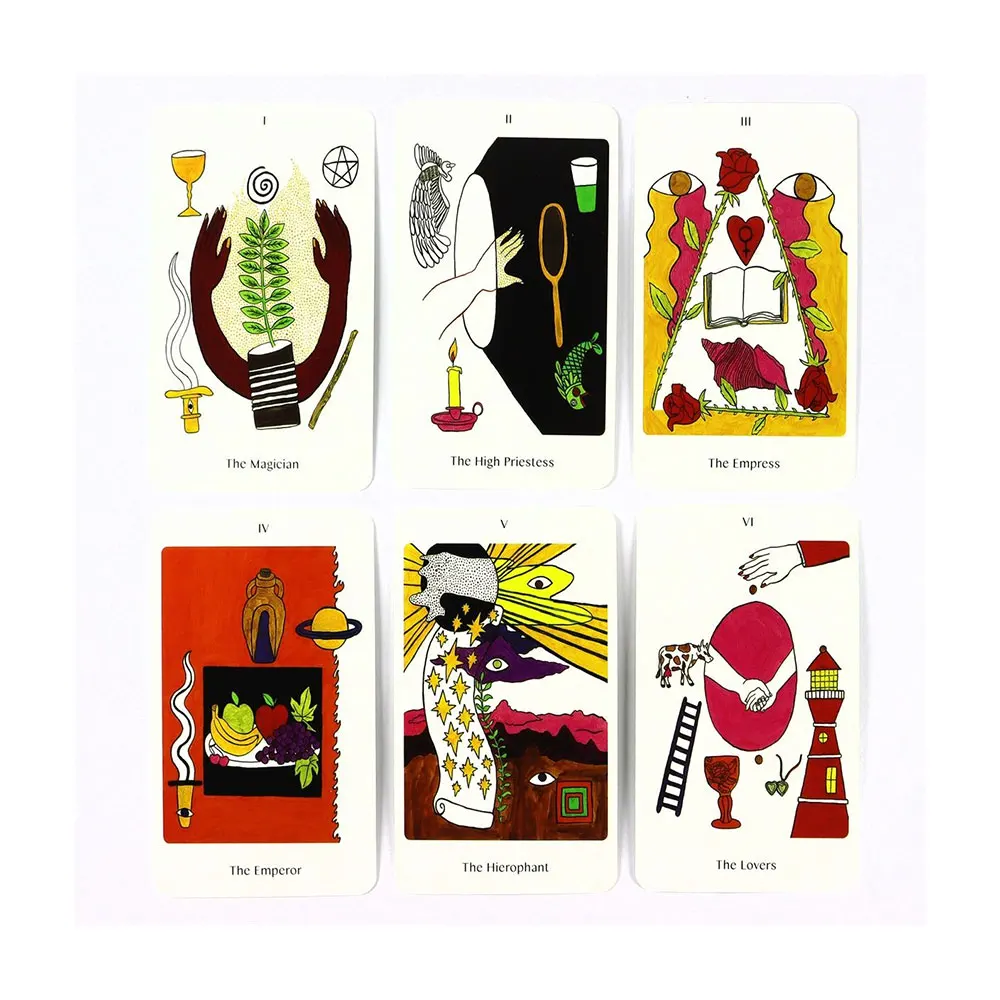 Hot selling Apparition Tarot Card Leisure Fortune Divination Party Entertainment Family gatherings Chess Card Game Tarot