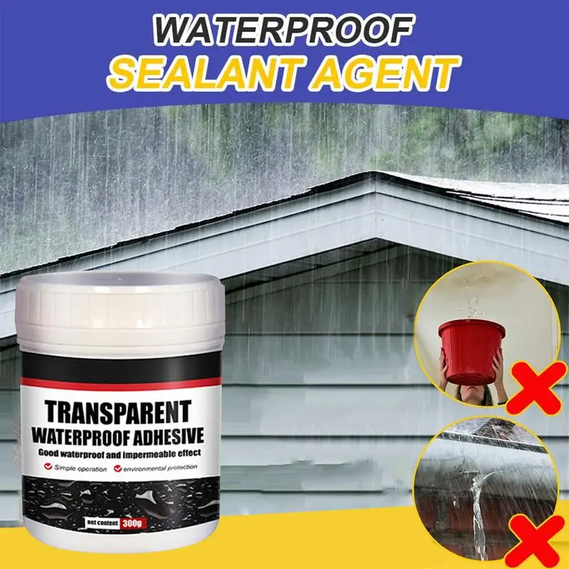 Invisible Waterproof Agent 300g Indoor & Outdoor Waterproof Coating Transparent Waterproof Coating Agent Waterproof Insulating