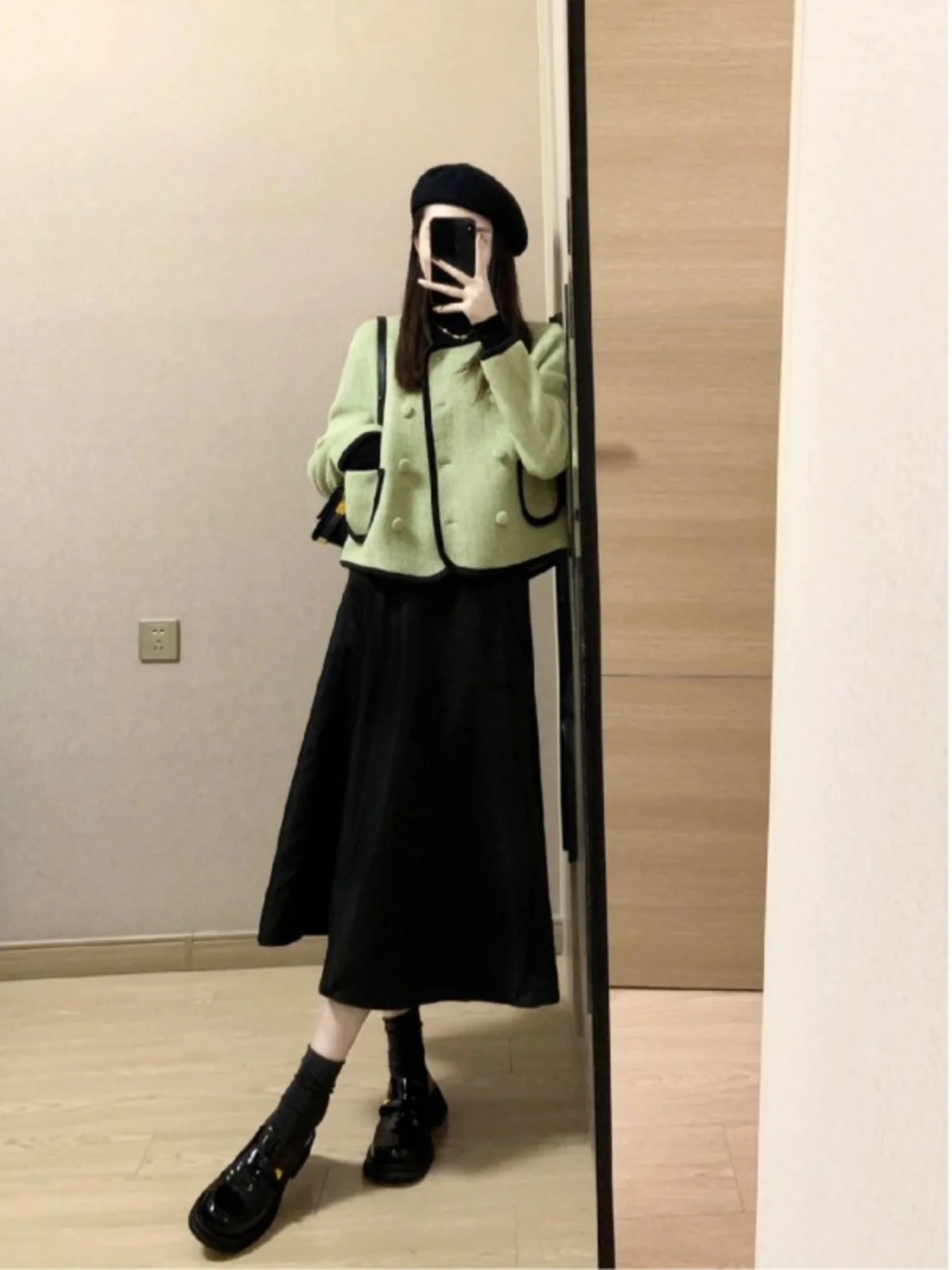 

Модный молодежный весенний комплект: женский стильный жакет и платье, двухсоставный ансамбль, с коротким рукавом, удобный хлопок