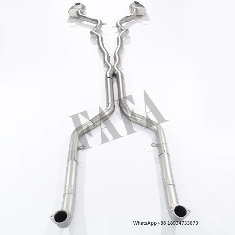 

For BMW M5 F10 4.4T Exhaust System Middle Tail Section Electric Valve Muffler High Performance Cat Back Exhaust Pipe Car Exhaust
