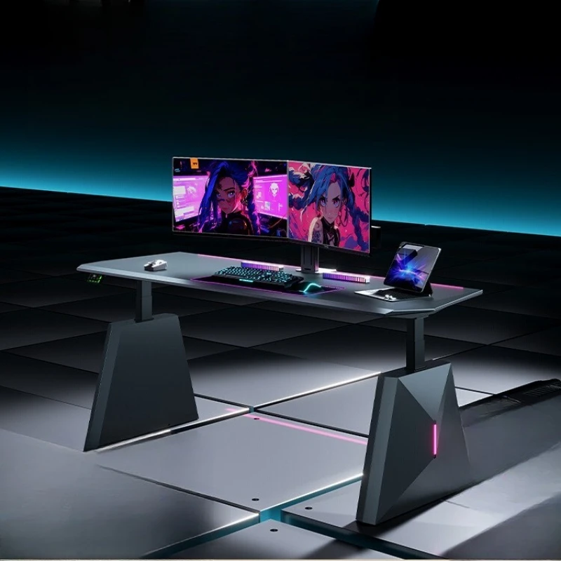 

Unusual Unique Computer Desks Cheap Makeup Vanity Computer Desks Mobile Minimalist European Work Metal Escritorio Furniture