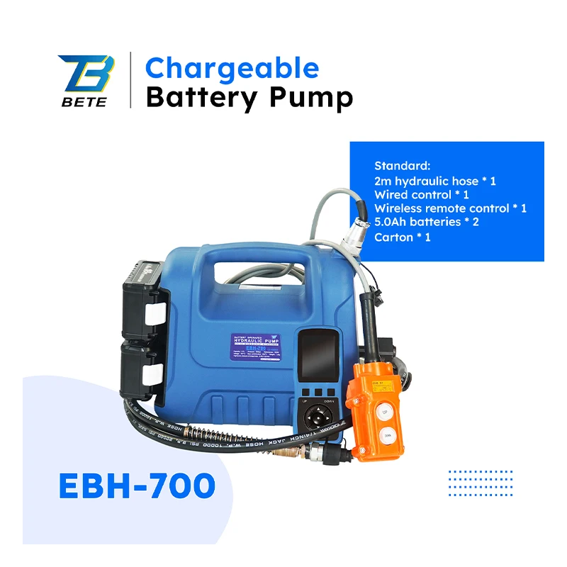 EBH-700 Automatic Reset 700bar HydraulicPowered Pump