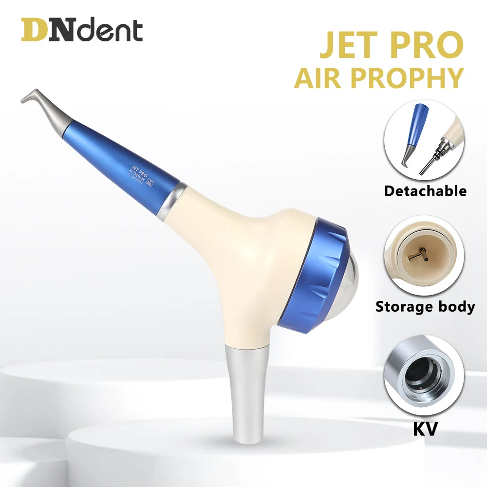 Dental Air Polisher Teeth Whitening Spray Sandblasting Machine Air Flow Prophy Unit Jet KV quick connect Dentistry Tool