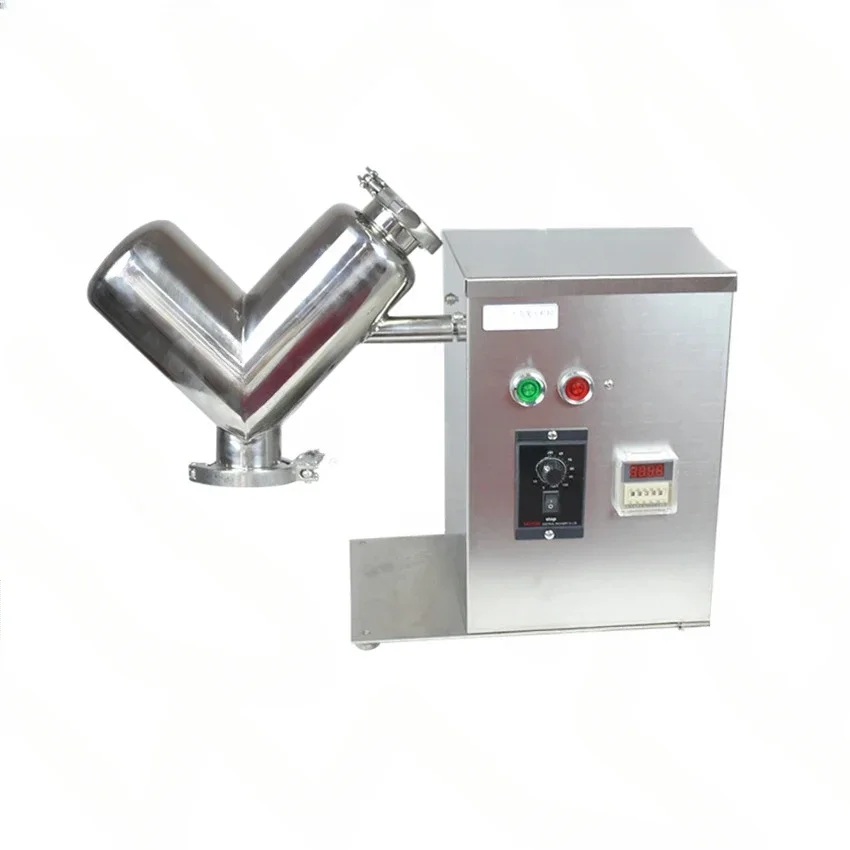 VH-2 Small Mixer V-type Experimental Mixer Material V-shaped Blender Dry Powder Mixer For Teaching Laboratory Food Processing