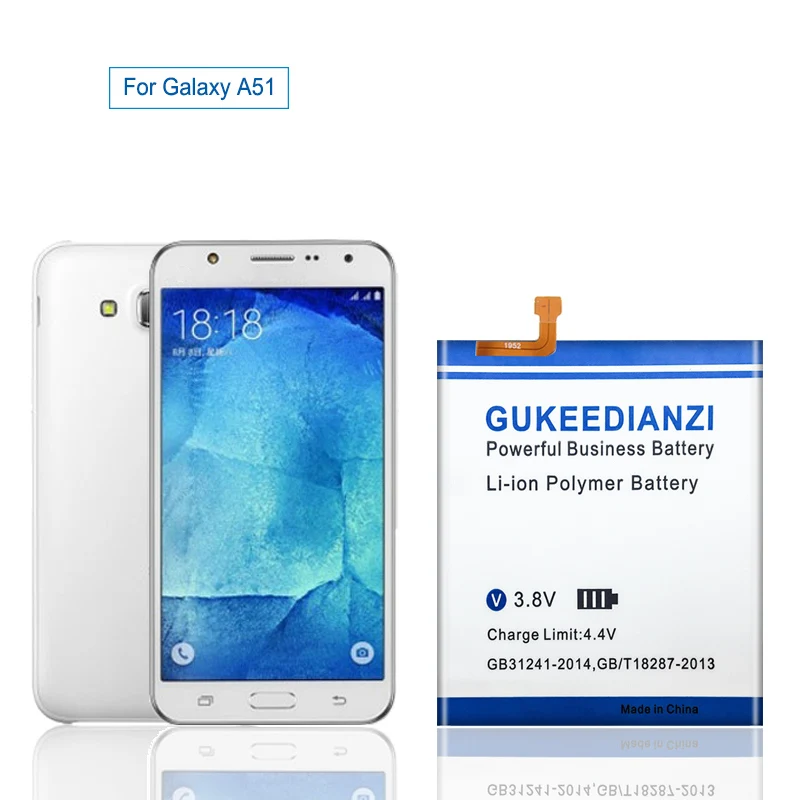 EB-BA515ABY 4650mAh High Capacity Mobile Phone Battery For Samsung Galaxy A51 SM-A515 SM-A515F/DSM SM-A515F SM-A515U